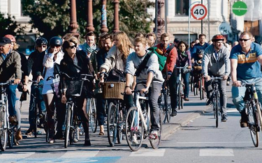 Kopenhaga powszechnie uznawana jest na świecie za miasto najbardziej przyjazne rowerzystom