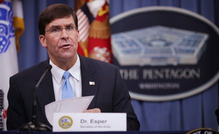 USA: Donald Trump nominuje Marka Espera na szefa Pentagonu