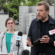 Posłowie Lewicy z partii Razem - Paulina Matysiak i Adrian Zandberg