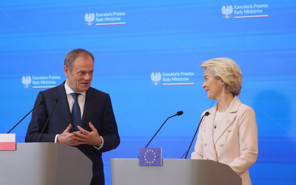 „Mamy to!” – tak zareagował Donald Tusk na deklarację przewodniczącej Komisji Europejskiej Ursuli vo