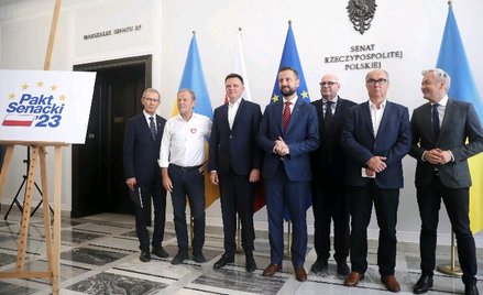 Pakt senacki to porozumienie KO, Trzeciej Drogi i Lewicy na wybory parlamentarne