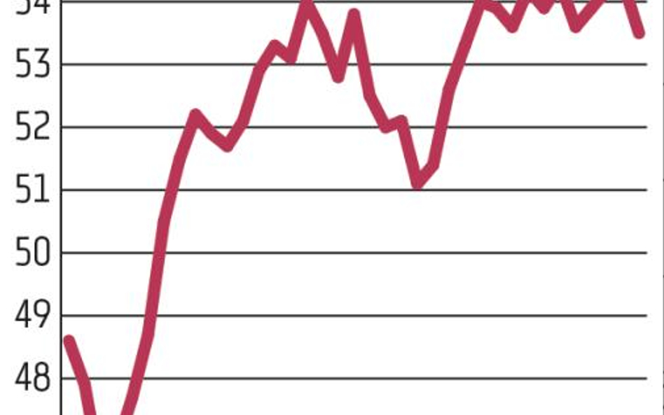 Strefa euro: Ożywienie trwa, ale traci impet