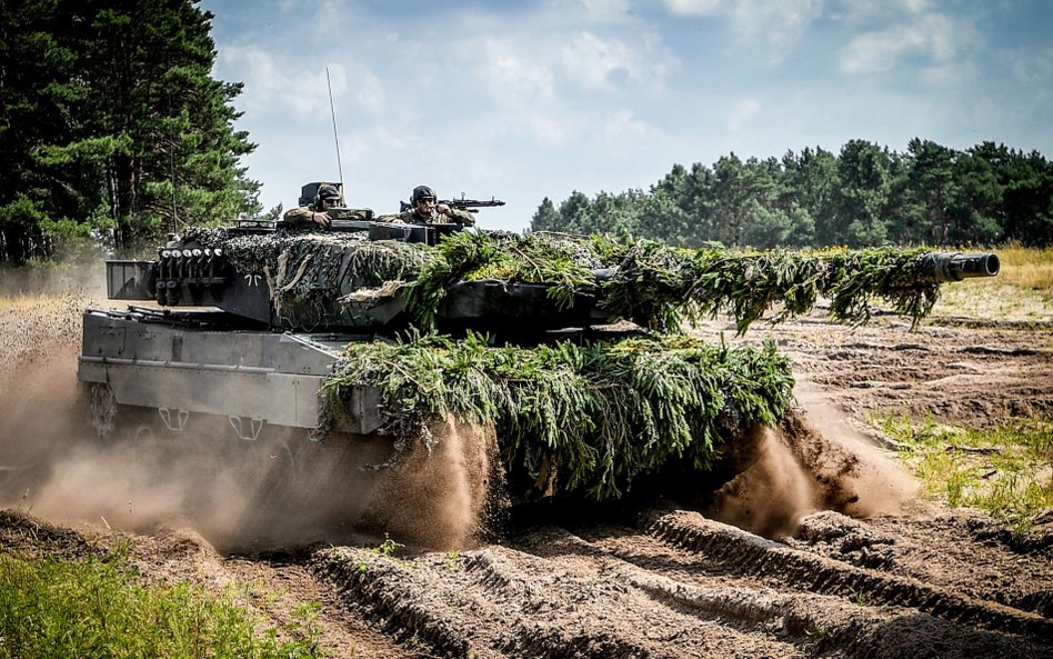 Niemiecki czołg Leopard 2