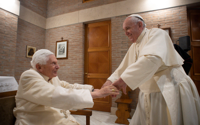 Papież Franciszek: Benedykt XVI był darem dla Kościoła i świata