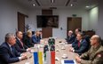 Spotkanie Kyryło Budanowa z szefem BBN Bartoszem Grodeckim