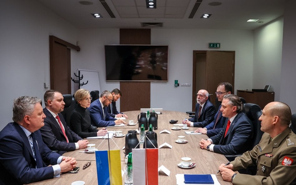 Spotkanie Kyryło Budanowa z szefem BBN Bartoszem Grodeckim