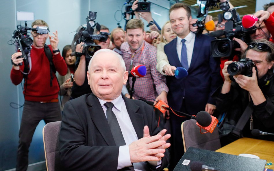 Prezes PiS Jarosław Kaczyński