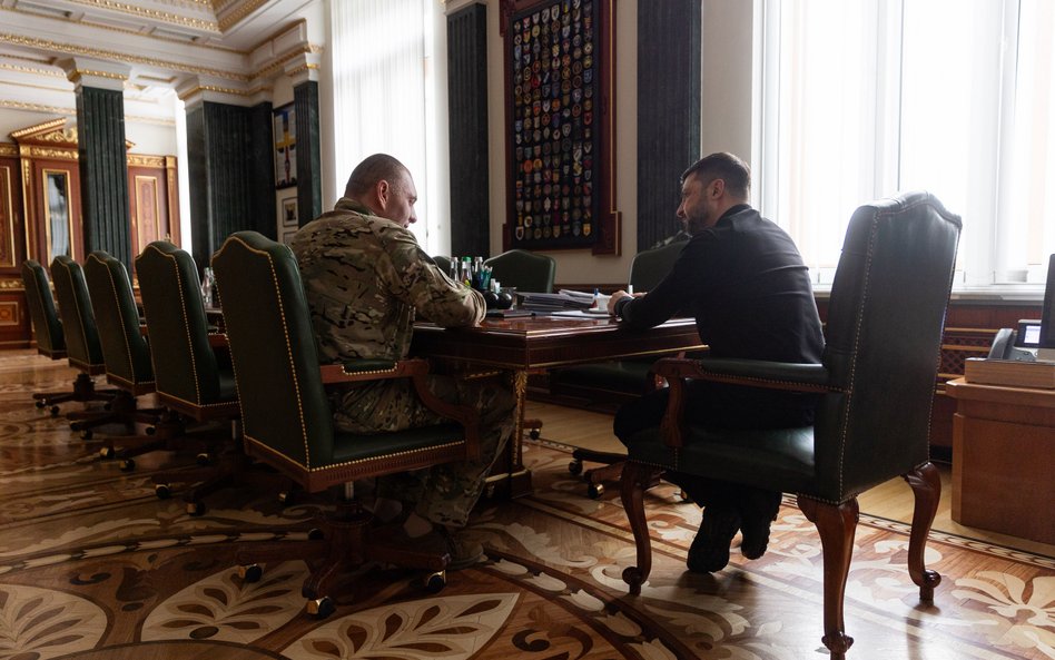 Spotkanie Wołodymyra Zełenskiego i Wasyla Maluka