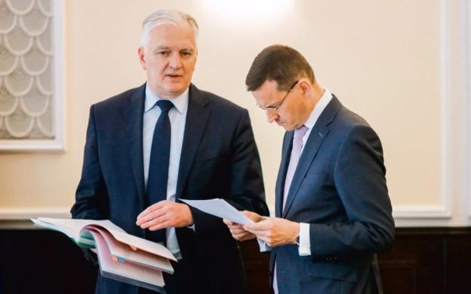 Jarosław Gowin, Mateusz Morawiecki