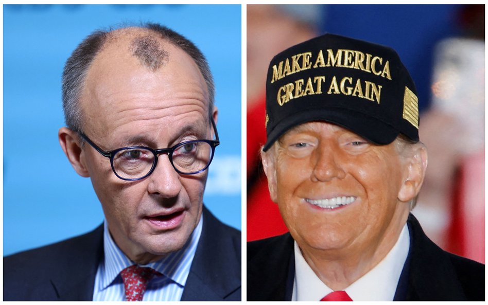 Friedrich Merz i Donald Trump