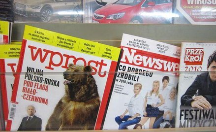 Sprzedaż tygodników w 2011 roku