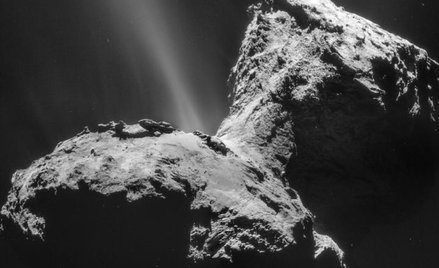 Im bliżej Słońca znajduje się kometa 67P/Czuriumow-Gierasimienko, tym jej warkocz jest większy