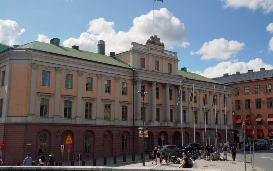 Gmach szwedzkiego  Ministerstwa Spraw Zagranicznych w centrum Sztokholmu