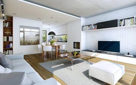 Projekt domu Atrakcyjny 3A