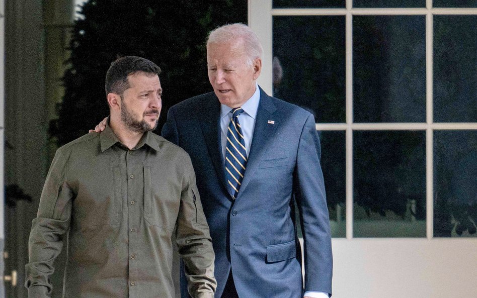 Joe Biden podczas ostatniego spotkania z Wołodymyrem Zełenskim mówił m.in. o potrzebie walki z korup