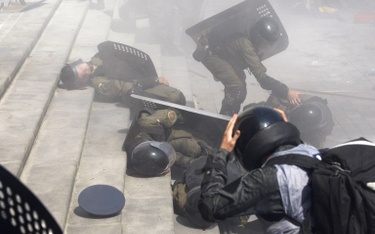 Starcia w Kijowie po decyzji parlamentu
