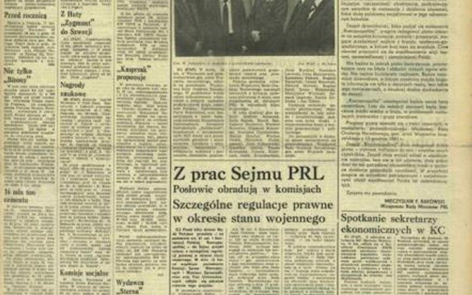 Pierwszy numer „Rzeczpospolitej” ze słowem wstępnym Mieczysława Rakowskiego