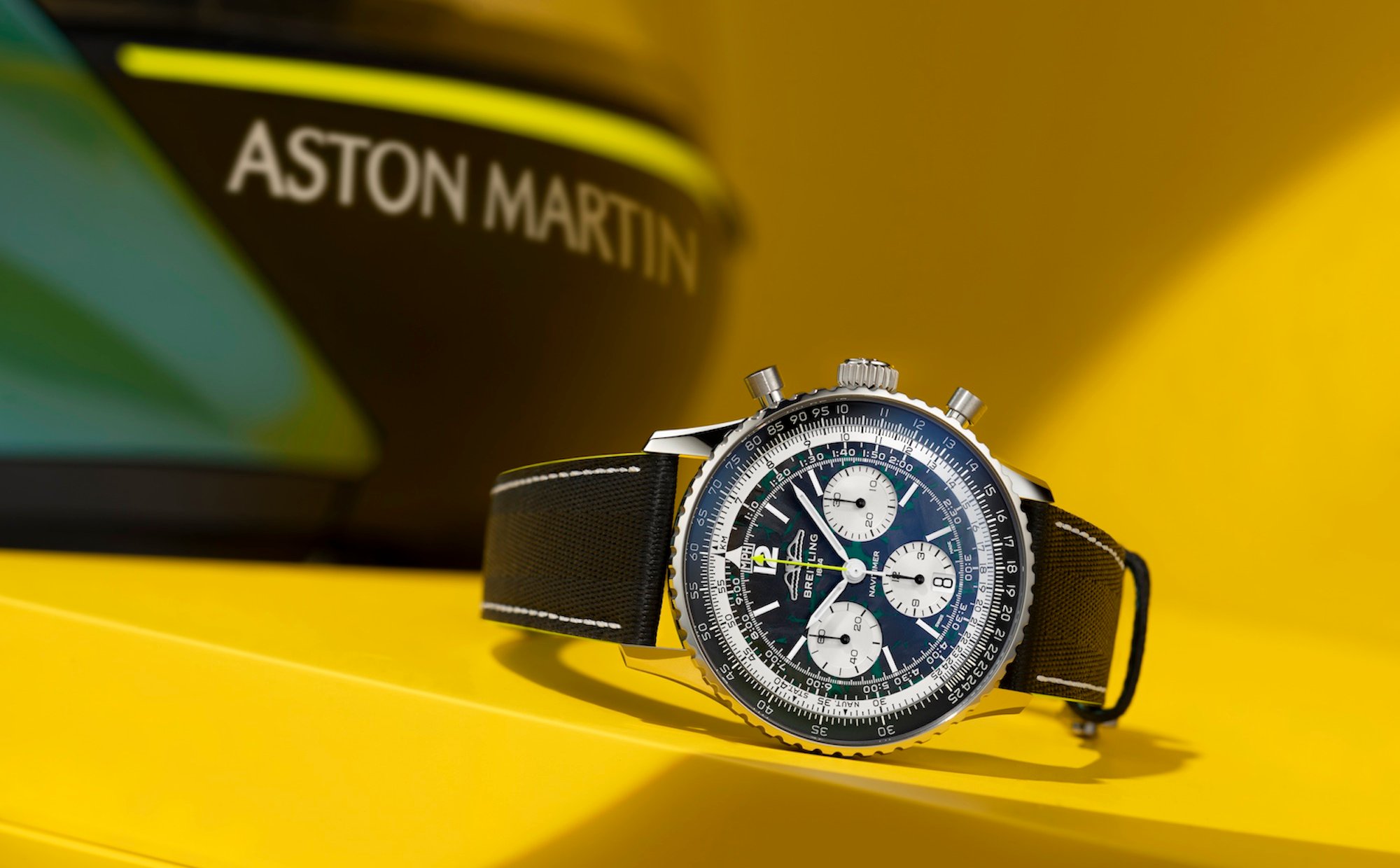 Breitling wchodzi do Formuły 1. Początek współpracy z Astonem Martinem