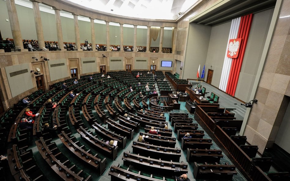 Sala posiedzeń Sejmu