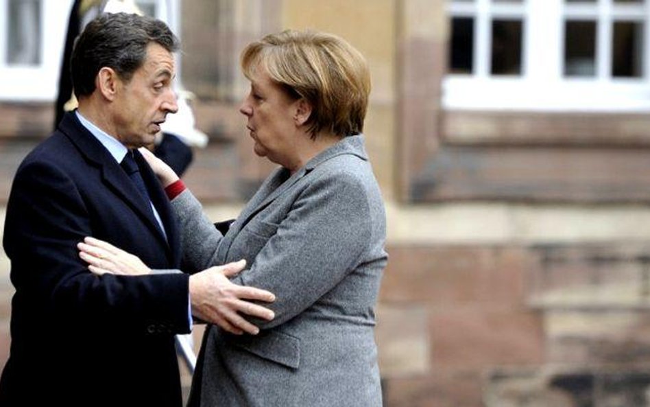 Angela Merkel i Nicolas Sarkozy