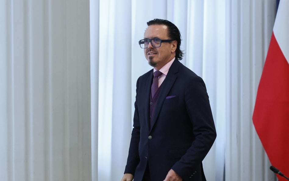 Minister aktywów państwowych Wojciech Balczun na pierwszym posiedzeniu Zespołu ds. Udziału Komponent