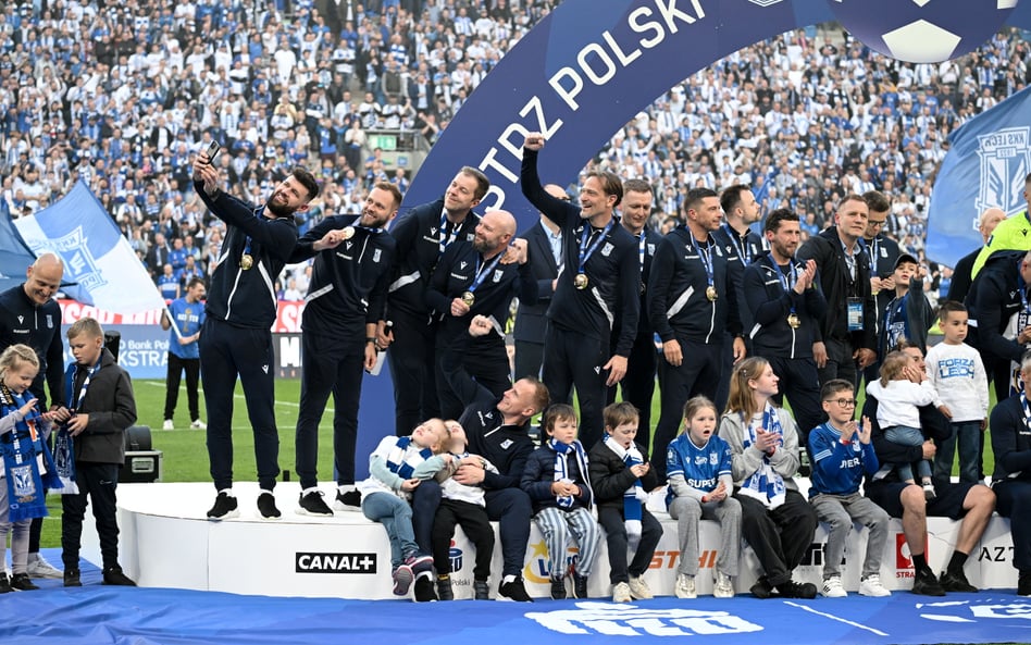 Piłkarze Lecha Poznań mistrzami Polski. W kolejnym sezonie chcą być jeszcze mocniejsi