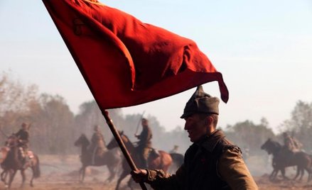 Czesław Czapliński - zdjęcia z planu „Bitwy Warszawskiej 1920” w reż. Jerzego Hoffmana