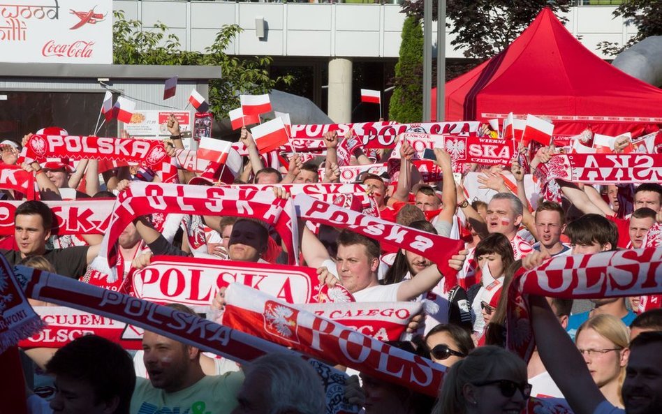 Doping podczas meczu fazy grupowej Euro 2016 Polska – Irlandia Północna w strefie kibica w Łodzi ora