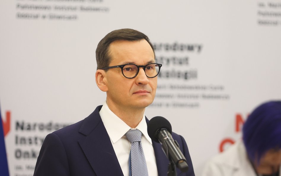 Premier Mateusz Morawiecki