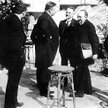 Podpisanie układu w Rapallo, 16 kwietnia 1922 roku. Po prawej delegacja sowiecka, pośrodku szef dypl