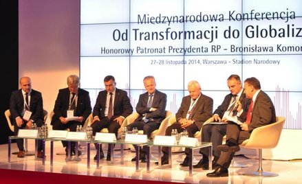 Uczestnicy debaty podkreślali, że Polska musi korzystać z tego, że wciąż ma silną bazę przemysłową. 