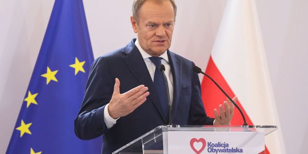 Wybory do Parlamentu Europejskiego. Donald Tusk: PiS i Konfederacja chcą wyprowadzić Polskę z UE