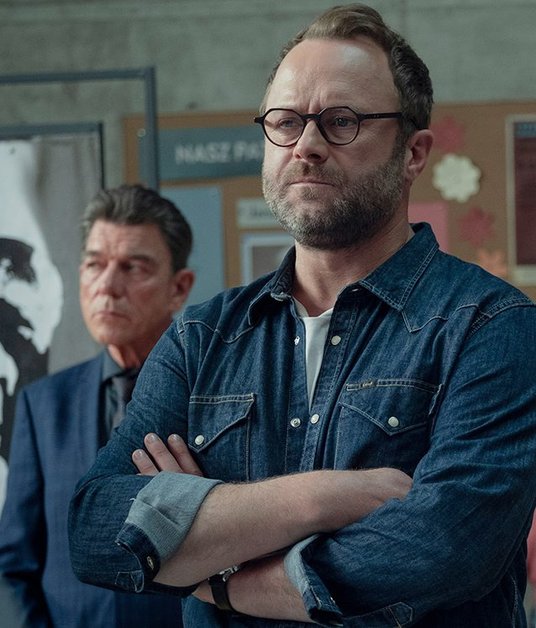 „Zachowaj spokój”. W obsadzie m.in. Leszek Lichota (na pierwszym planie) i Mirosław Zbrojewicz. Prem