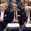 Andrzej Rzepliński, Andrzej Zoll, Marek Safjan podczas wrześniowego kongresu sędziów