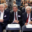 Andrzej Rzepliński, Andrzej Zoll, Marek Safjan podczas wrześniowego kongresu sędziów