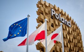 Bryła budynku Polskiego Pawilonu na Expo 2025 ma przypominać kształtem falę