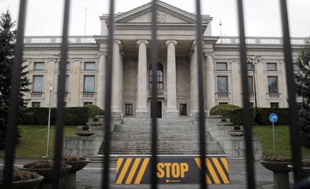 Rosyjska ambasada w Warszawie.