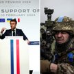 Emmanuel Macron mówi, że "niczego nie można wykluczyć" w kontekście wysłania europejskich żołnierzy 
