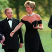 Księżna Diana w sukience nazwanej "revenge dress", 29 czerwca 1994 r.