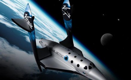 Space Ship Two na orbicie