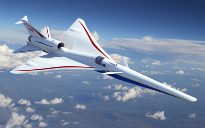 Wizja naddźwiękowego odrzutowca pasażerskiego. X-59 może zapoczątkować całą rodzinę cichych samolotó
