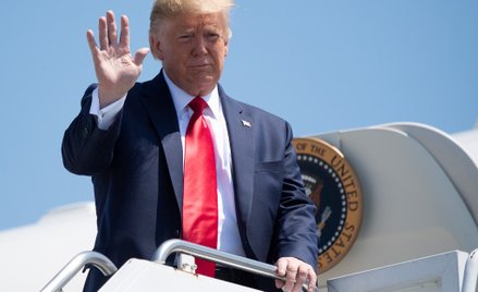 Donald Trump publikuje na swoim profilu wpis ambasady w Warszawie