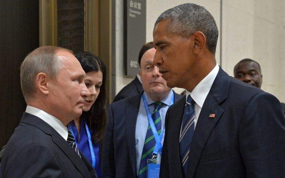 Władimir Putin i Barack Obama: znaczna różnica potencjałów.