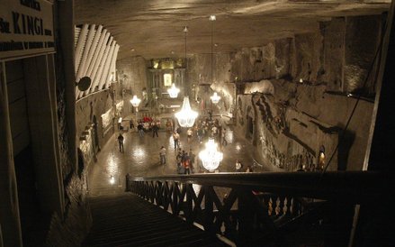 Kopalnia soli w Wieliczce – kaplica świętej Kingi.