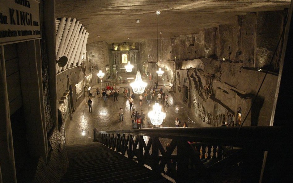Kopalnia soli w Wieliczce – kaplica świętej Kingi.