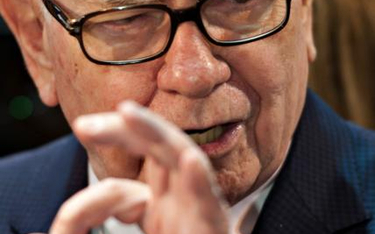 Warren Buffett, główny udziałowiec wehikułu inwestycyjne-go Berkshire Hathaway Fot. bloomberg