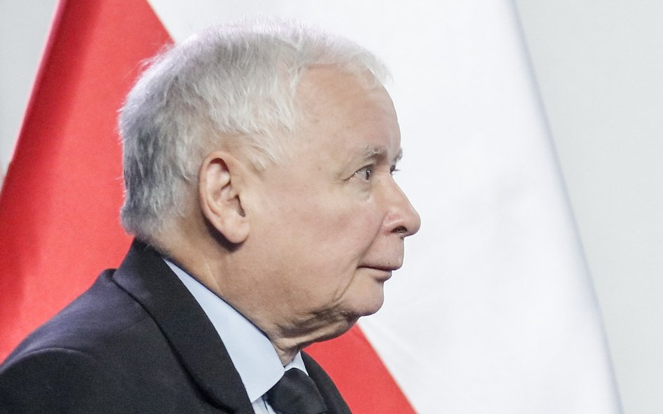 Prezes PiS Jarosław Kaczyński