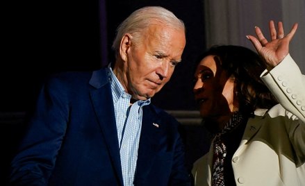 Prezydent Joe Biden i wiceprezydent Kamala Harris