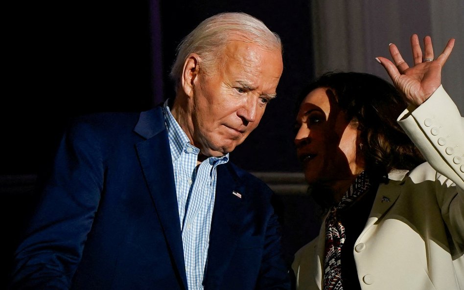 Prezydent Joe Biden i wiceprezydent Kamala Harris