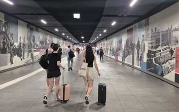 Pasażerowie na stacji Warszawa Gdańska mogą korzystać z nowego tunelu o długości 180 metrów